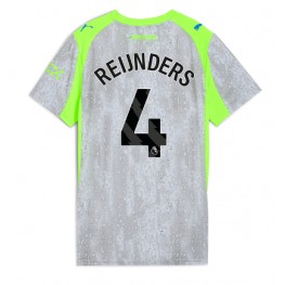 Manchester City Tijjani Reijnders #4 Derde tenue Dames 2025-26 Korte Mouw